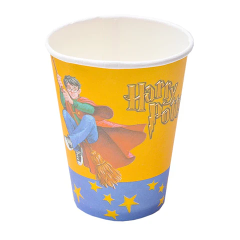 COPO PAPEL HARRY POTTER 6 UNI
