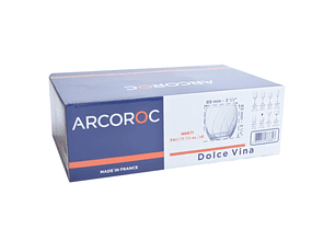 CONJ. 6 COPOS DOLCE VINA 34CL
