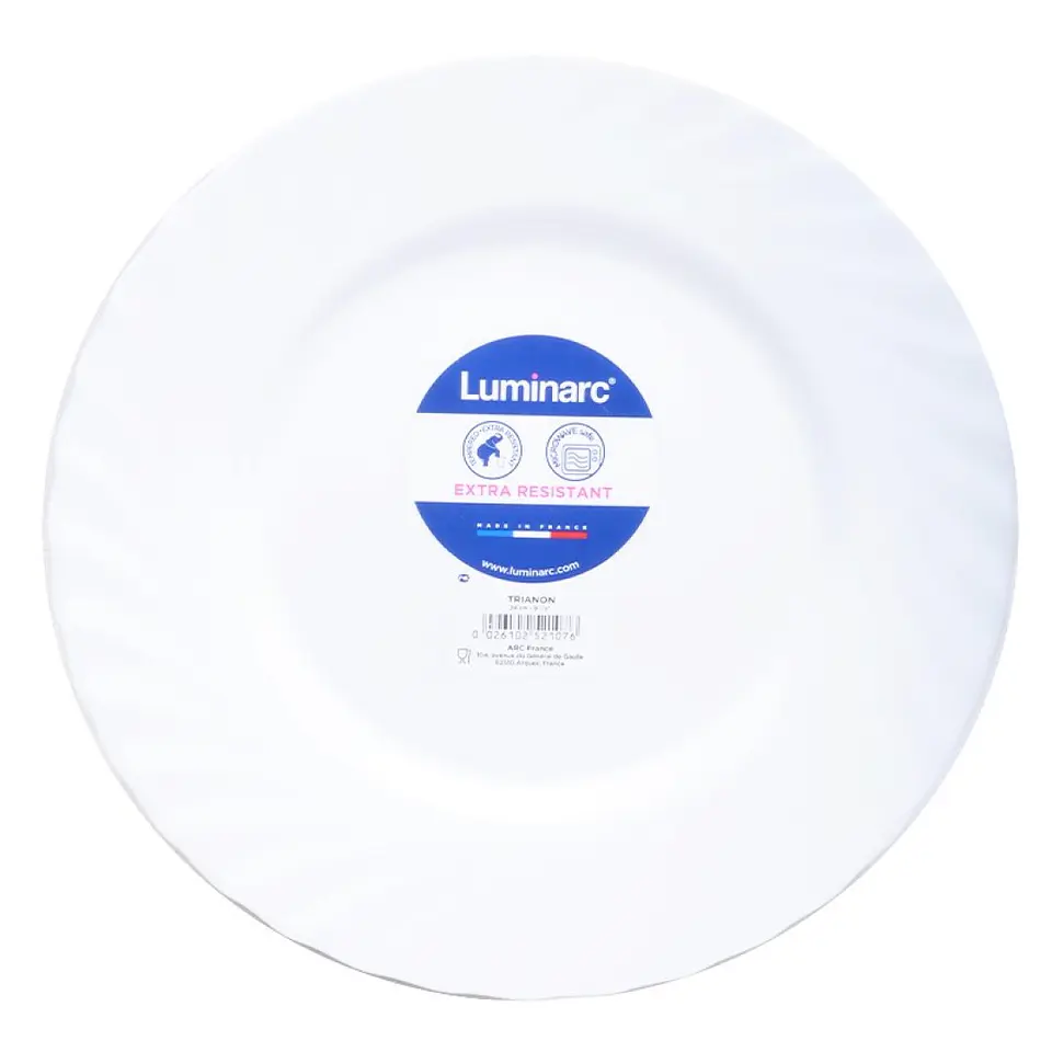 PRATO RASO 24,5CM TRIANON LUMINARC 1
