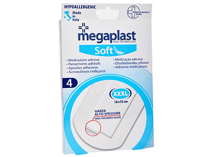 MEGAPLAST PENSO SOFT 4UN 10X15 XXXL