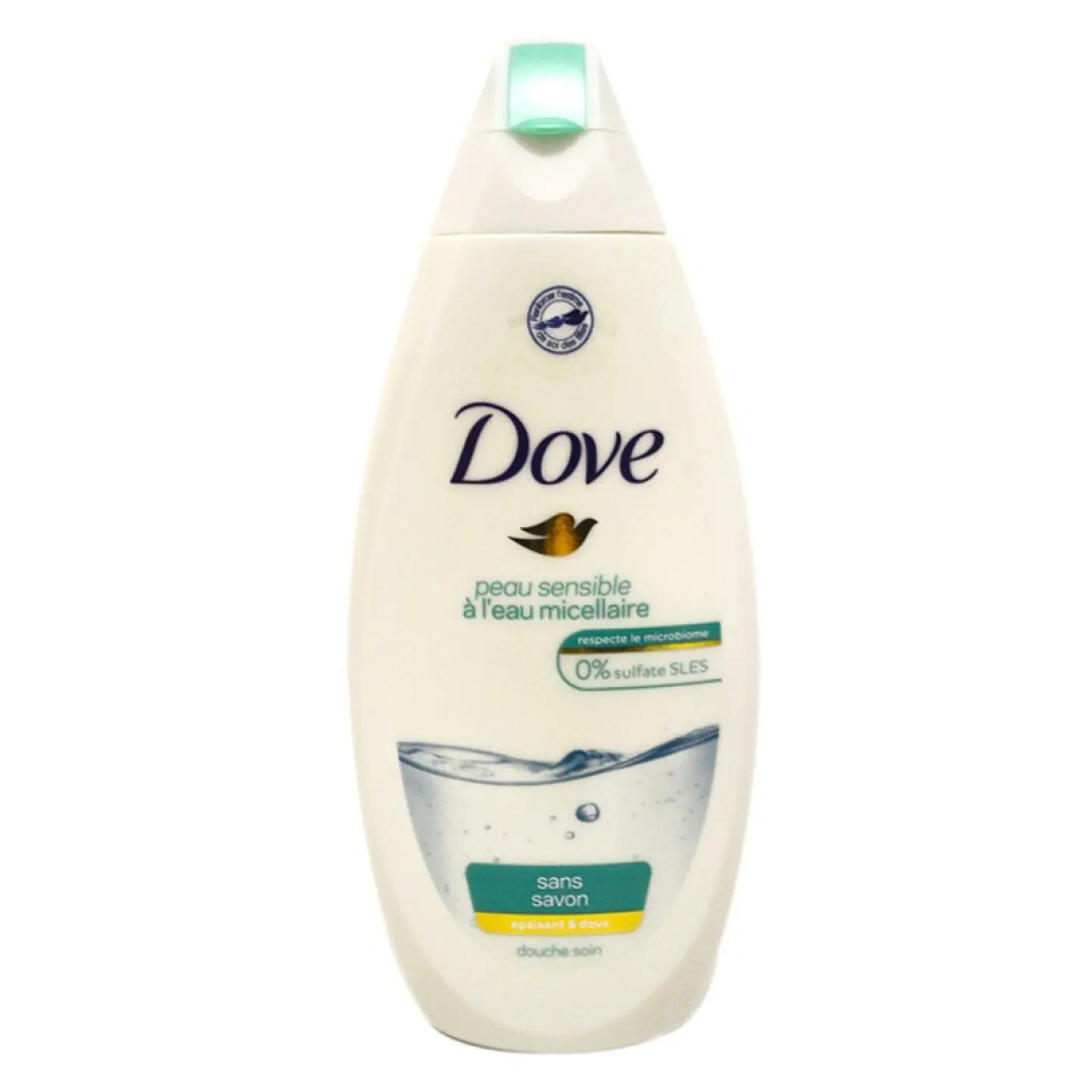 DOVE GEL BANHO 400ML PELE SENSIVEL 1