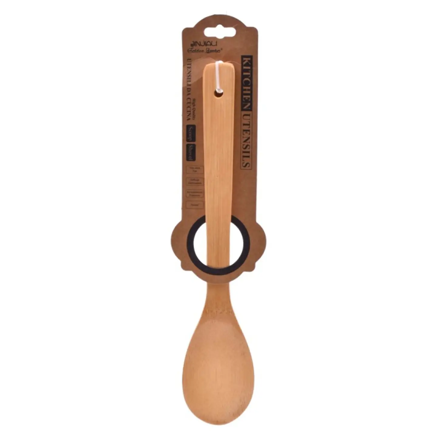 COLHER COZINHA BAMBU 30CM 2375-001 1