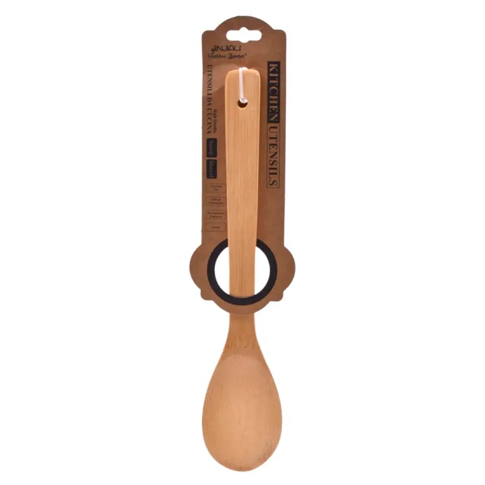 COLHER COZINHA BAMBU 30CM 2375-001 1