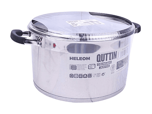 PANELA IND. INOX QUTTIN HELEOM 24CM 6.7 L
