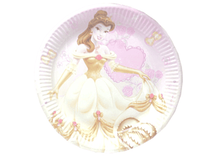 PRATO PAPEL PRINCESAS 23CM 10UNI