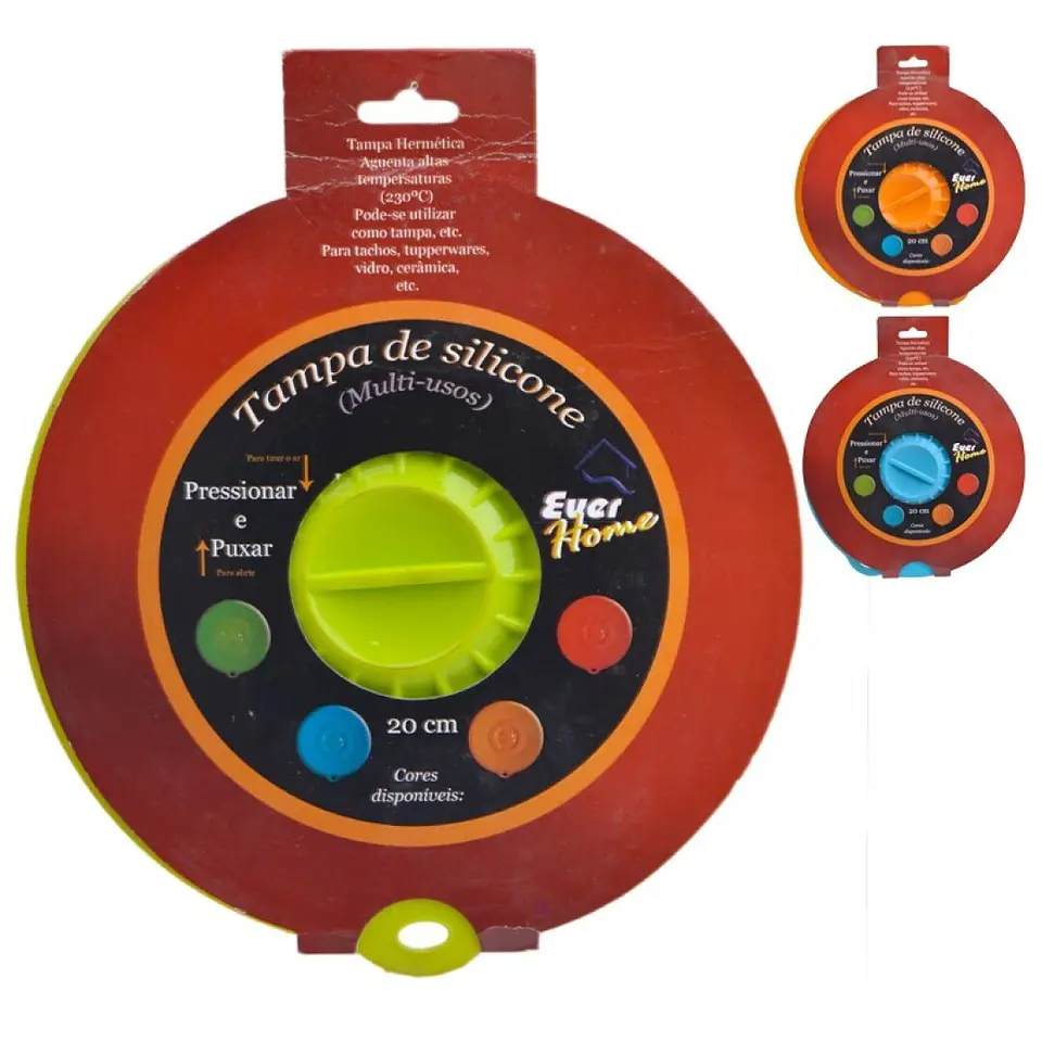 TAMPA SILICONE 20CM 1