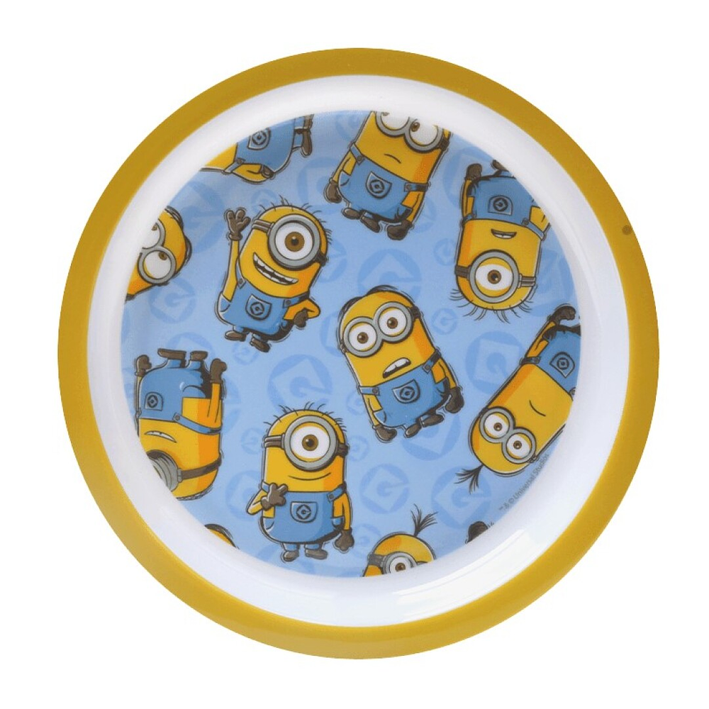 PRATO MELAMINA MINIONS