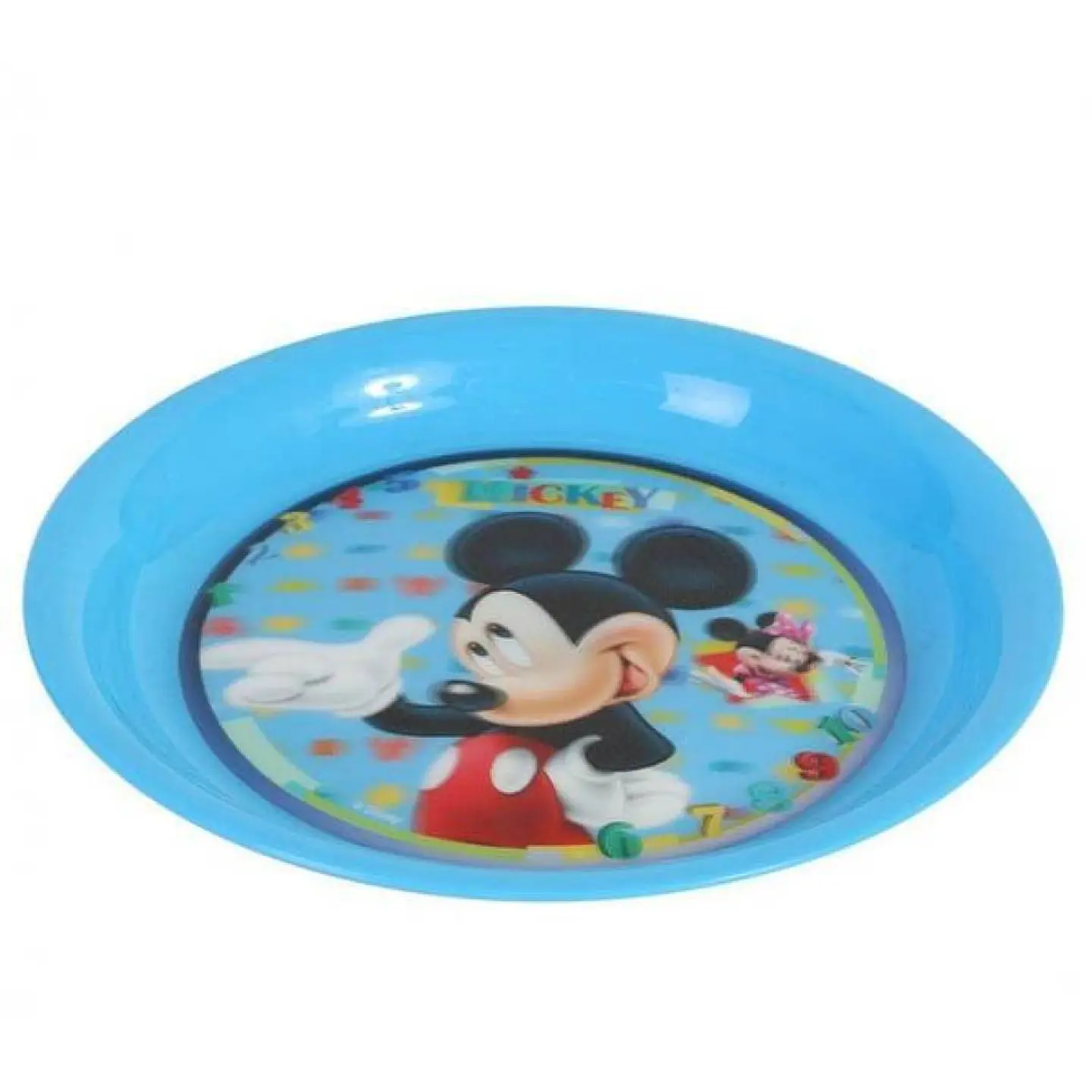 PLASTICO PRATO RASO MICKEY 22CM 1