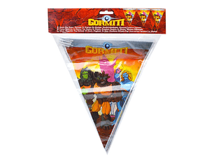 BANDEIRA PLASTICO GORMITI