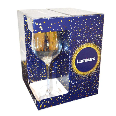 CONJ. 4 COPOS C/ PE 35 CL SHINY GOLD - LUMINARC