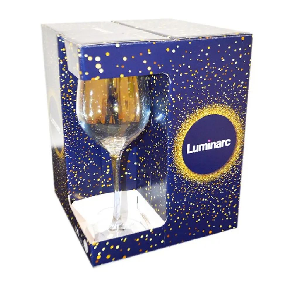 CONJ. 4 COPOS C/ PE 35 CL SHINY GOLD - LUMINARC 1