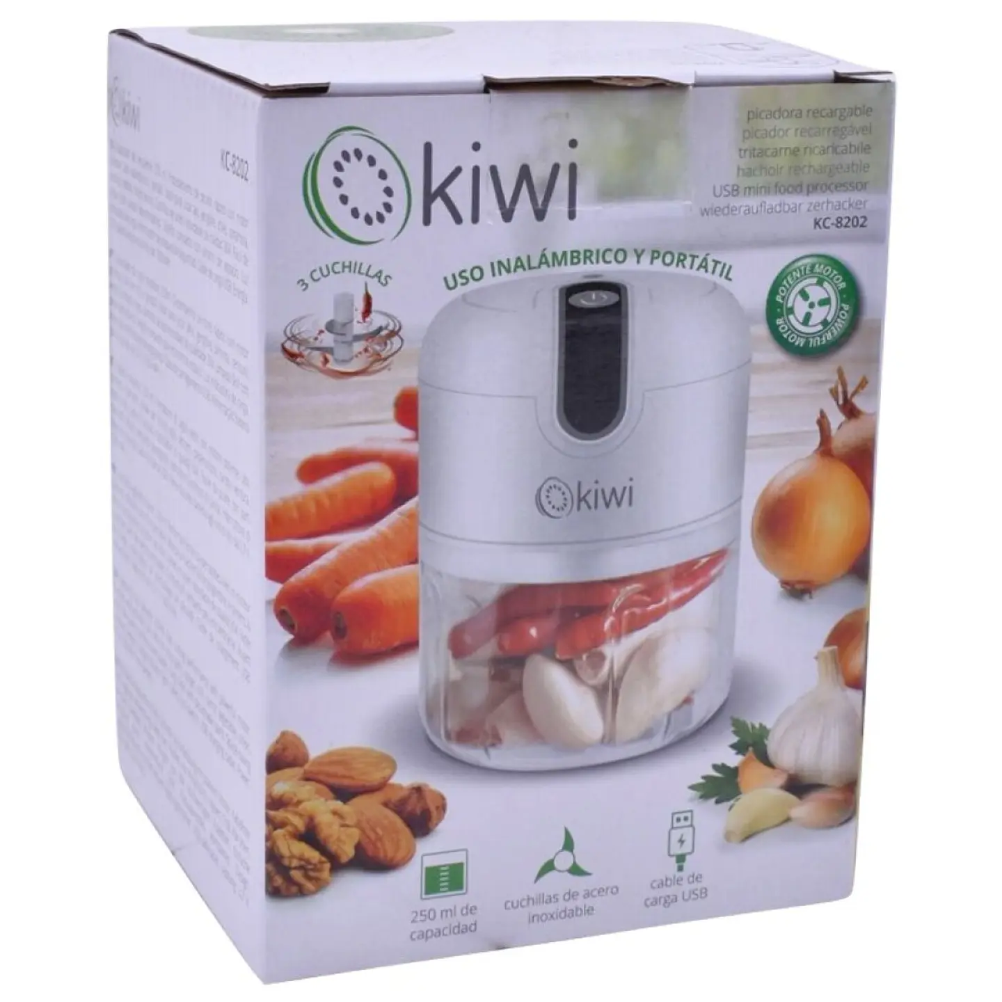 PICADORA 250ML KIWI KC8202 1