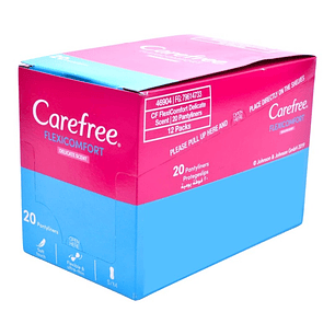 CAREFREE PROTEJE SLIP FLEXCONFORT 20UNI