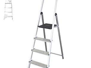 ESCADA ALUMINIO 4 DEGRAUS