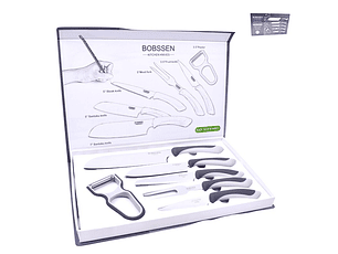 SET 5 FACAS+DESCASCADOR 2830-046A