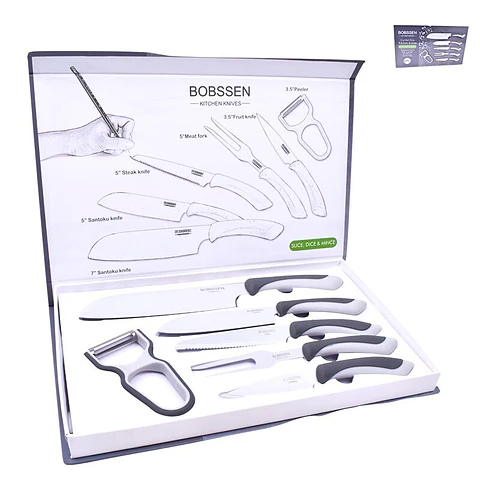 SET 5 FACAS+DESCASCADOR 2830-046A
