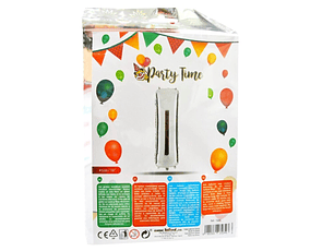 BALAO METALIZADO LETRAS