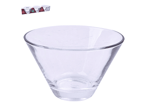 CONJ. 3 TAÇAS VIDRO VENEZIA