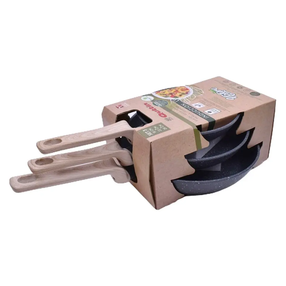 CONJ. 3 SERTAS 18-22-26CM NATURE QUTTIN 1