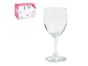 CONJ 6 COPOS AGUA 340CC EMPIRE