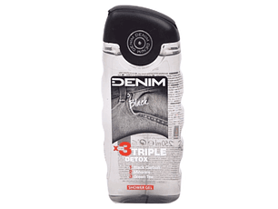 DENIM GEL BANHO BLACK 250ML