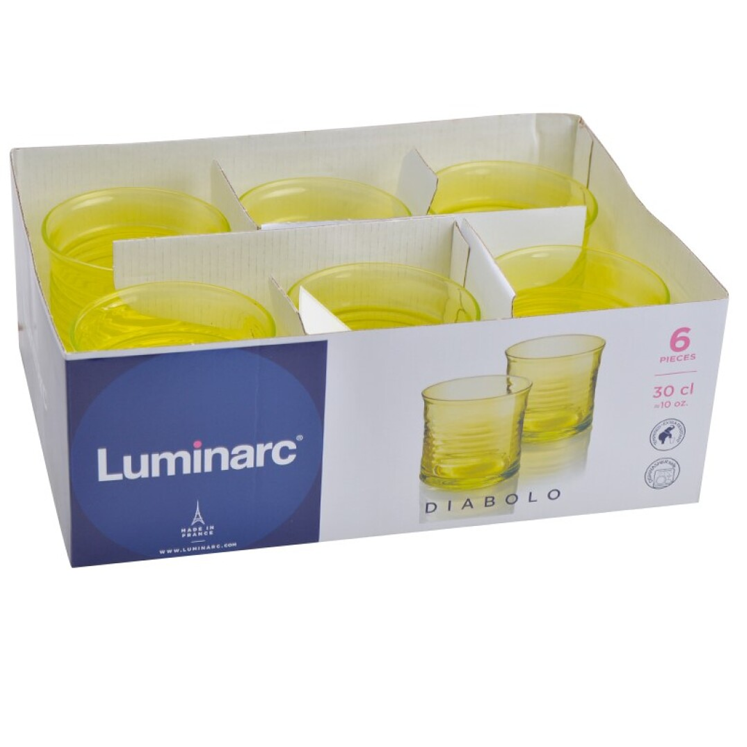 COPO LUMINARC 30CL LIMON DIABOLO (UNIDADE)