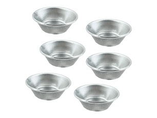 CONJ. 6 FORMAS QUEQUE LISO N. 2