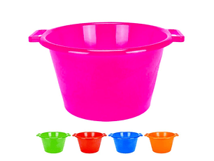 PLASTICO BACIA C/ ASAS 15L