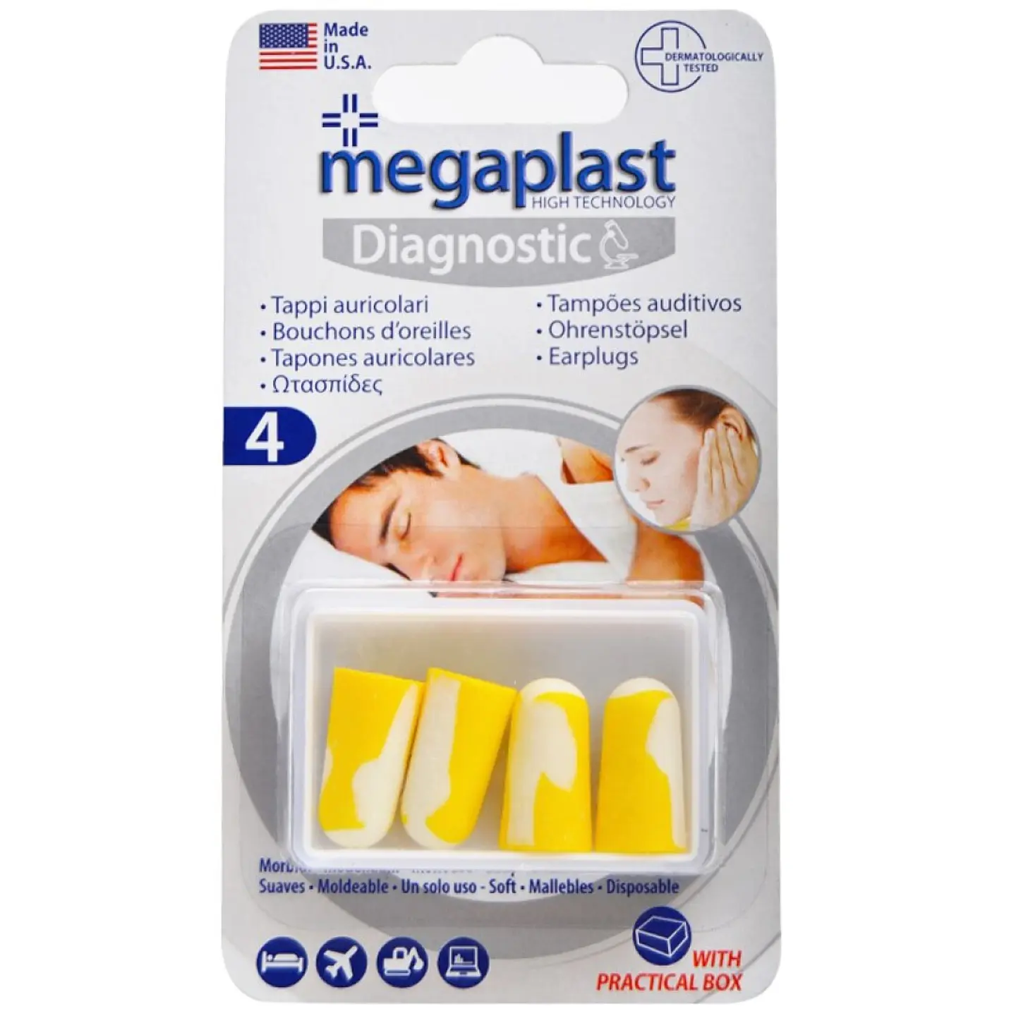 MEGAPLAST TAMPOES AUDITIVOS 1