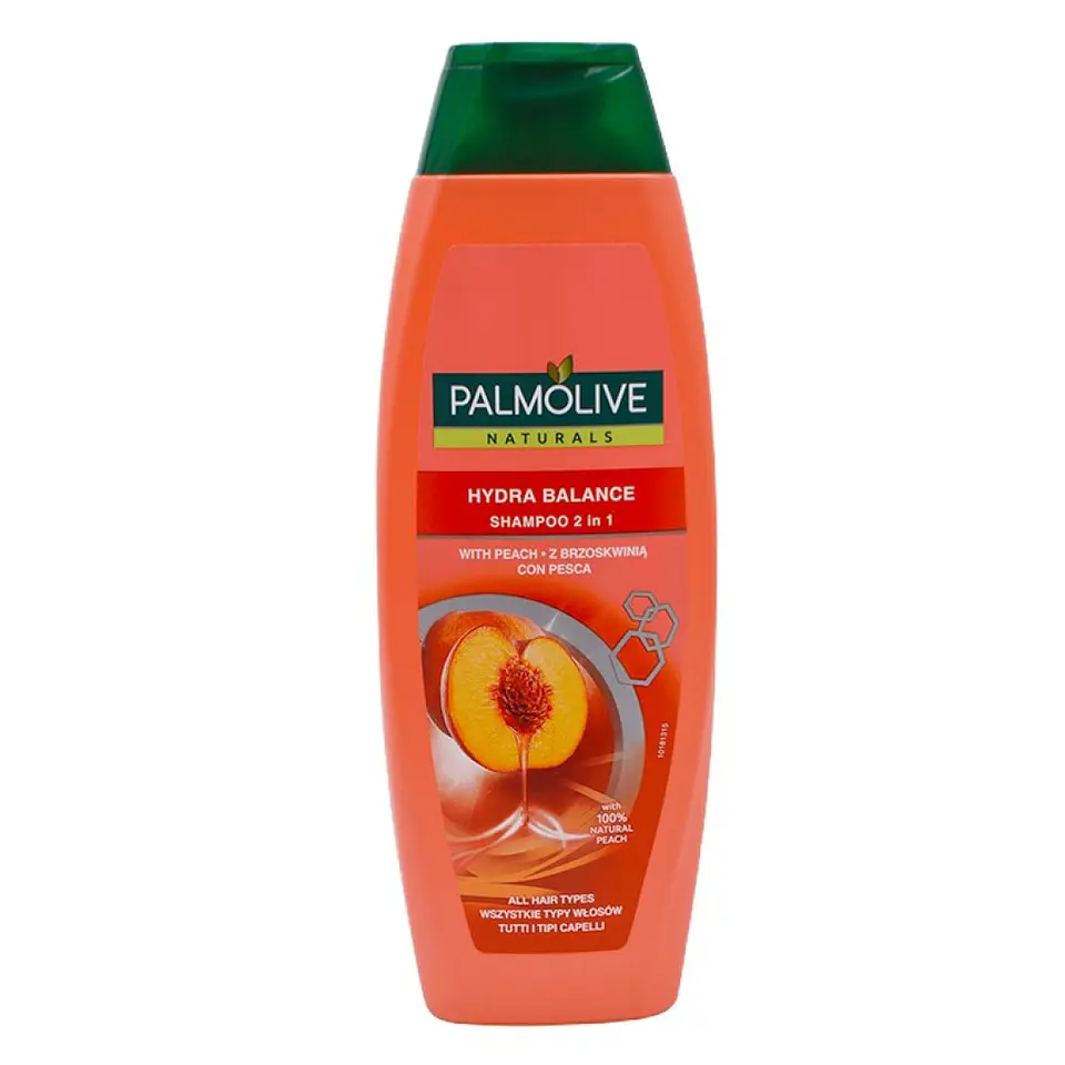 CHAMPO PALMOLIVE 2 EM 1 PESSEGO 350ML 1