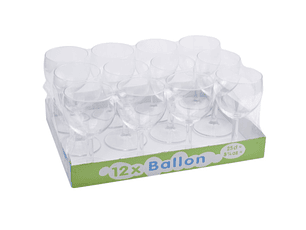 CONJ. 12 COPOS BALLON 25CL