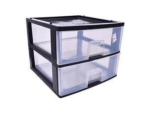 PLASTICO MODULO 2 GAVETAS