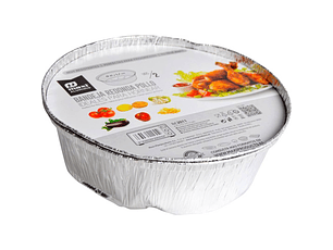 EMBALAGEM ALUMINIO ALIMENTOS 210X57MM 2UNI