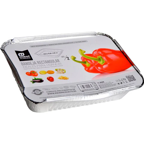 EMBALAGEM ALUM. P/ ALIMENTOS 2UNI