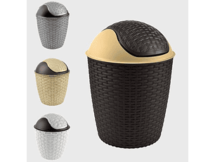 BALDE C/TAMPA GIRATÓRIA 9L