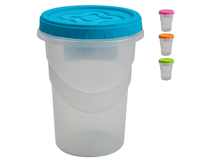 FRASCO PLASTICO C/ TAMPA 0.9L