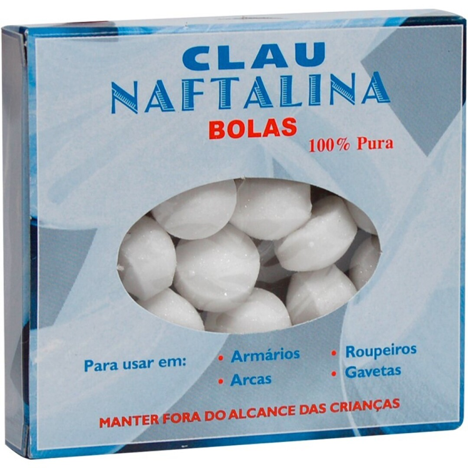 BOLAS NAFTALINA 80G