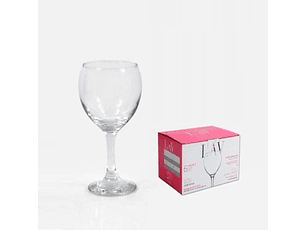 CONJ. 6 COPOS VINHO 360CC MISKET