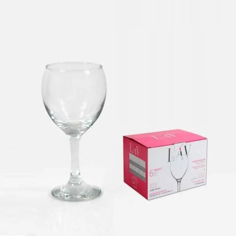 CONJ. 6 COPOS VINHO 360CC MISKET 1
