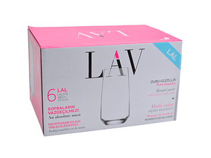 CONJ. 6 COPOS LAV 480CC