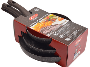 CONJ. 3 FRIGIDEIRAS ANTIADERENTE Nº 20 | 24 | 28