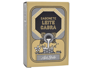 SABONETE LEITE DE CABRA 90GRS.