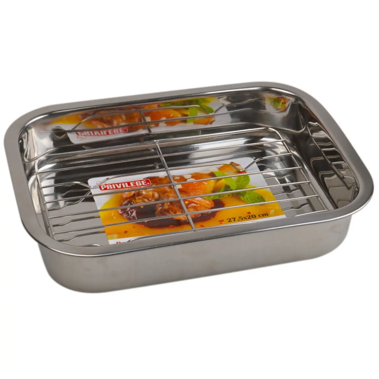 TABULEIRO 27,5X 20 C/GRELHA RF 988020 1