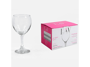 CONJ. 6 COPOS AGUA 260CC