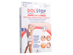 MEGAPLAST EMPLASTROS 24H 3 UNID.