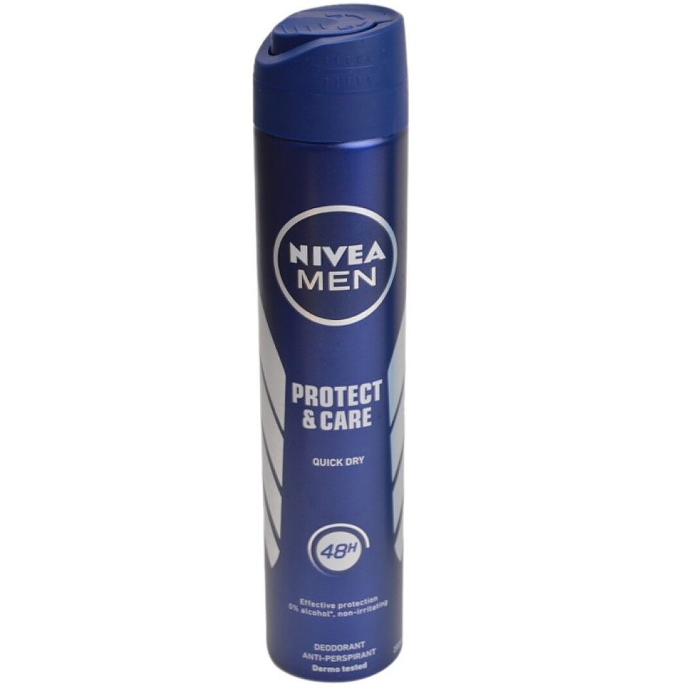 NIVEA SPRAY 200ML PROT. & CARE MEN