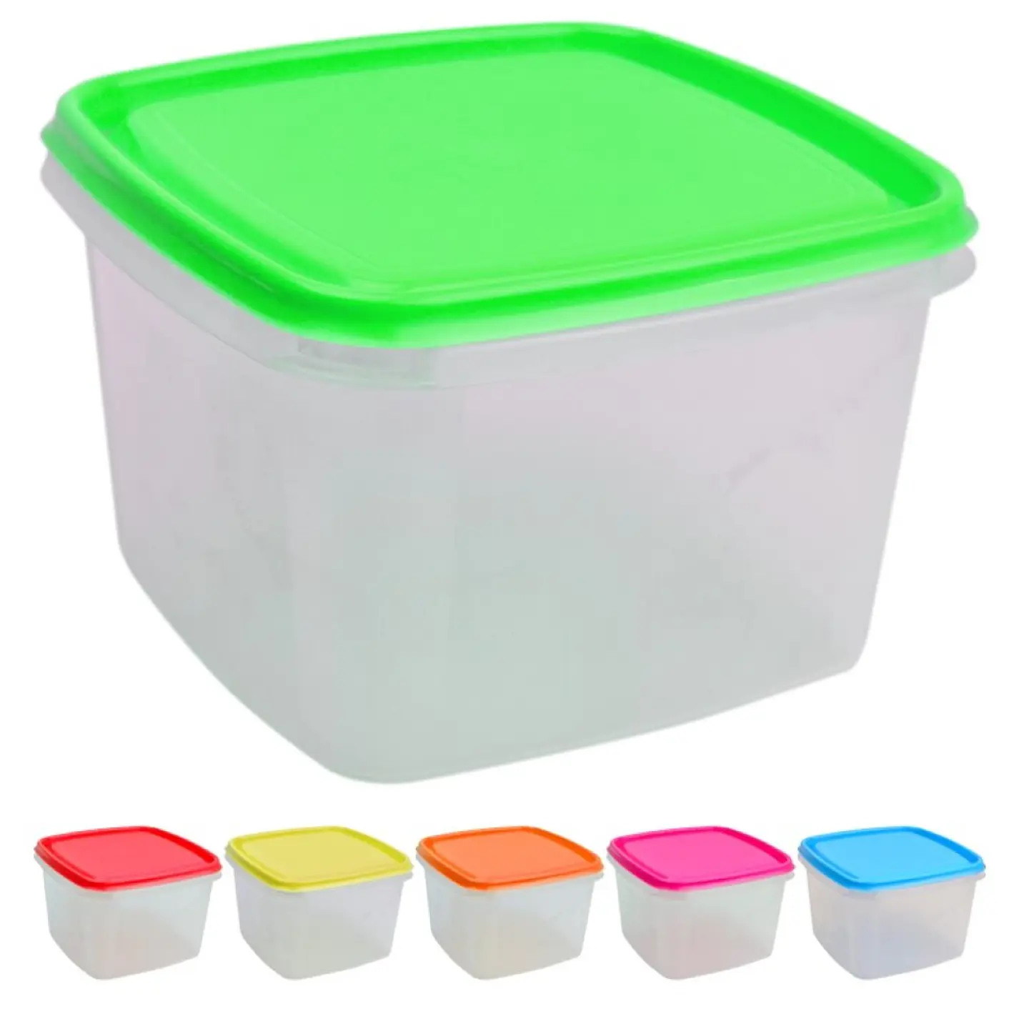 CAIXA PLASTICA QUADRADA 2.5L 1