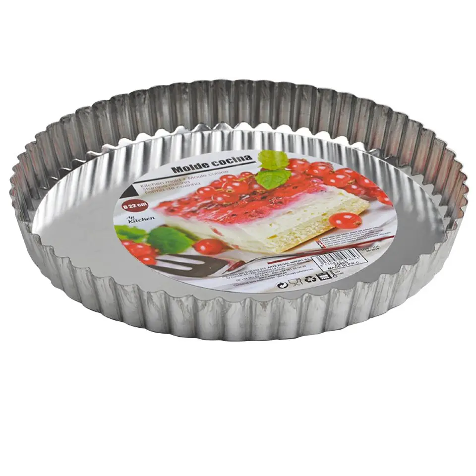 FORMA TARTE METAL 22CM  1