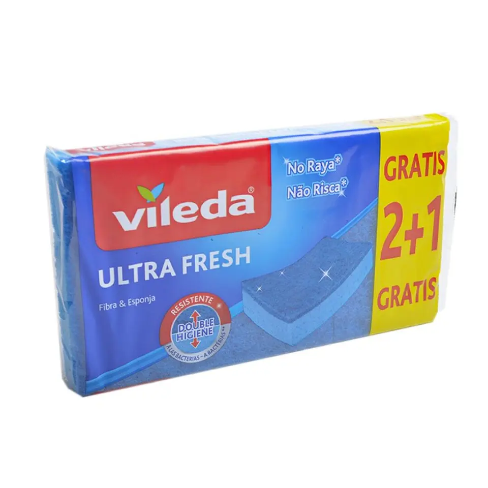 ESFREGAO VILEDA NAO RISCA 2+1 1