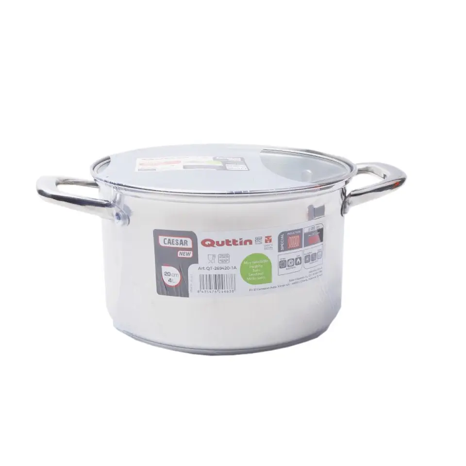 PANELA INOX INDUÇAO 20CM 1